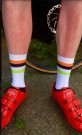 Sykkel sokker med ditt eget design, 1 pakke = 3 par thumbnail
