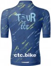 Sykkeltrøye, kort arm - Herre, med Tour De Ice design +din egen logo og/eller tekst. thumbnail