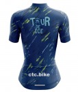 Sykkeltrøye, kort arm - Dame, med Tour De Ice design +din egen logo og/eller tekst. thumbnail