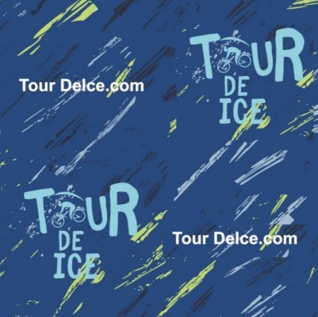 Buff, med Tour De Ice design +din egen logo og/eller tekst.
